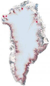 Greenland Surface Strain Rates & Stresses